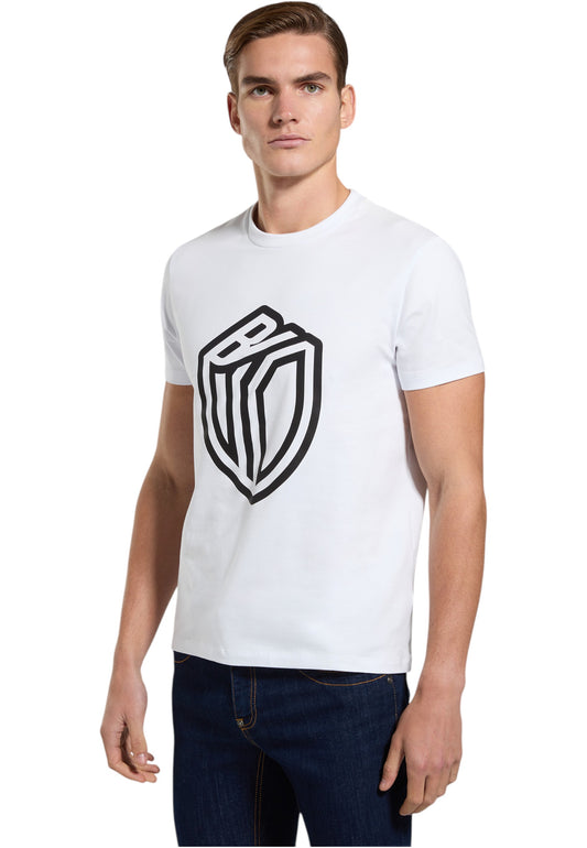 T-Shirt Manica Corta Uomo Bikkembergs Slim Fit