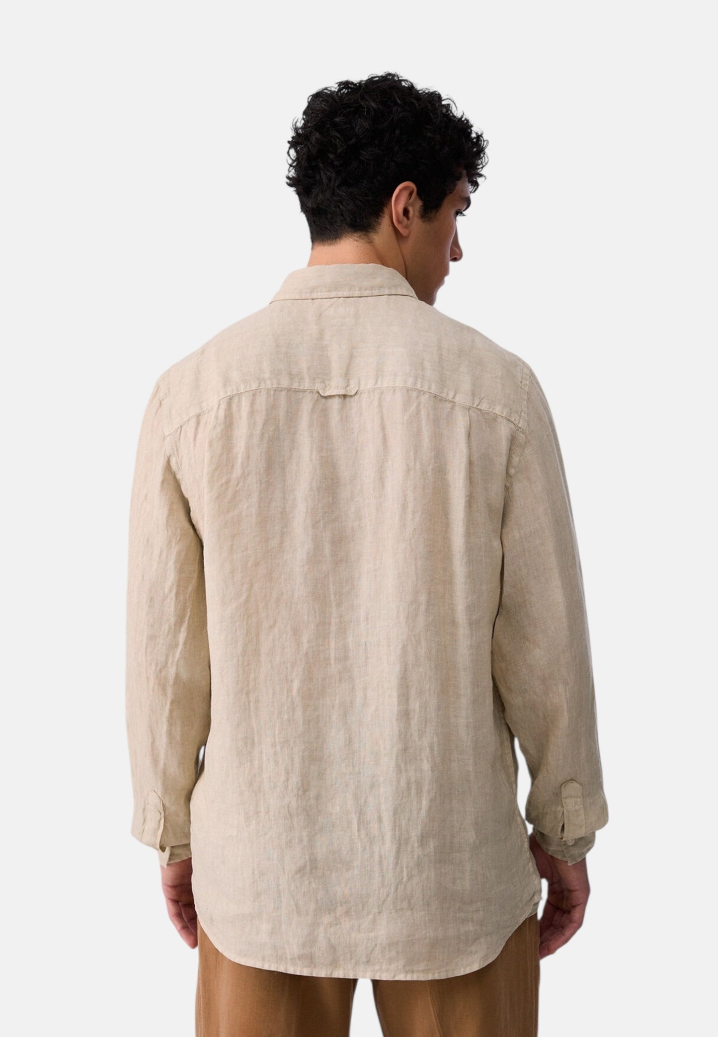 Camicia Manica lunga Uomo Liu Jo In Lino  QA6204T4359