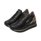 Sneakers  Donna Nero Giardini  Guanto Etoile Leo Velour Mou T.Pluvia Dis.1348 Be Tr Co I617360D