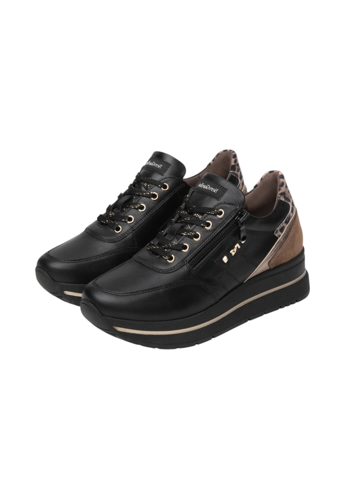 Sneakers  Donna Nero Giardini  Guanto Etoile Leo Velour Mou T.Pluvia Dis.1348 Be Tr Co I617360D