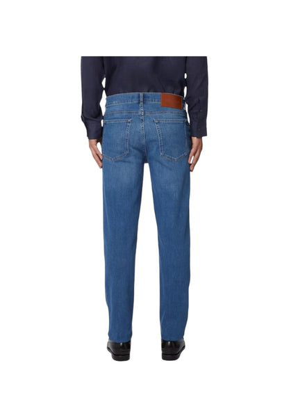 Jeans  Uomo Trussardi  5 Pocket 370 Close Denim Blue Stretch 52J00000-1Y000200