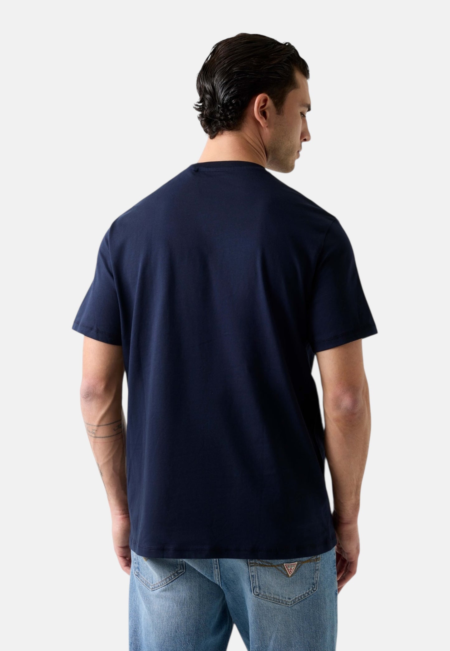 T-Shirt Manica Corta Uomo Guess  Terry Logo M6RI23K8FQ4