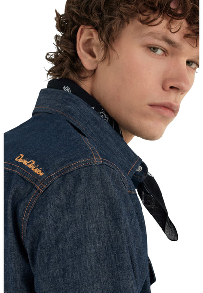 Camicia Manica lunga Uomo Gas In Denim Den Shirt 151304010036