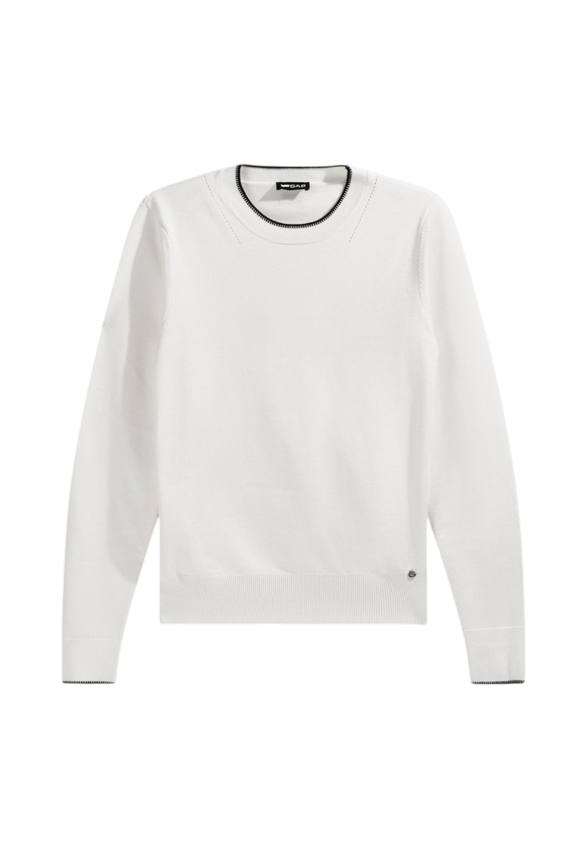 Maglia A Girocollo Donna Gas Filato Light Snowy Finezza 12 Arielle W. 566314430786