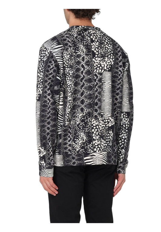 Felpa A Girocollo Uomo Just Cavalli   75OAI3R0FS115