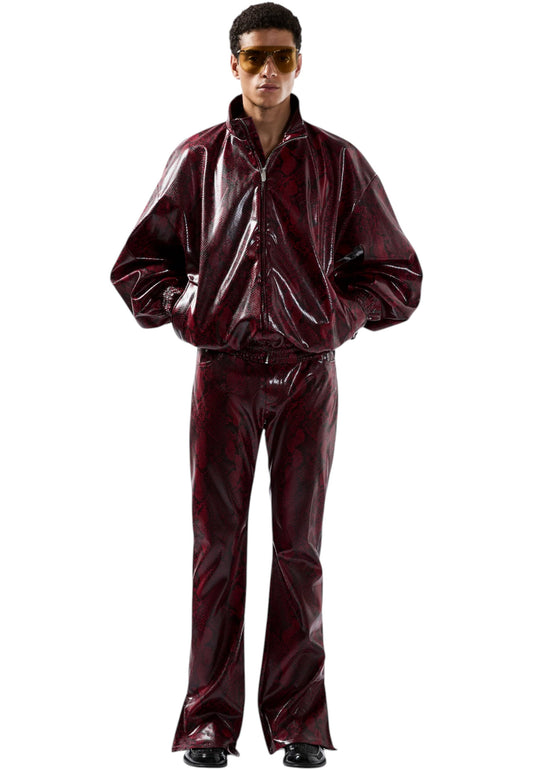Pantaloni Cargo Uomo Gcds  Python Faux Leather B2CM2920TS9