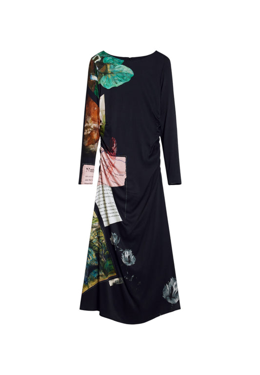 Vestito Lungo Donna Desigual  Patch Fiona 25WWVW08