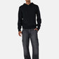 Felpa Con Cappuccio Uomo Guess Logo ricamato Gj M6BR08Z1231