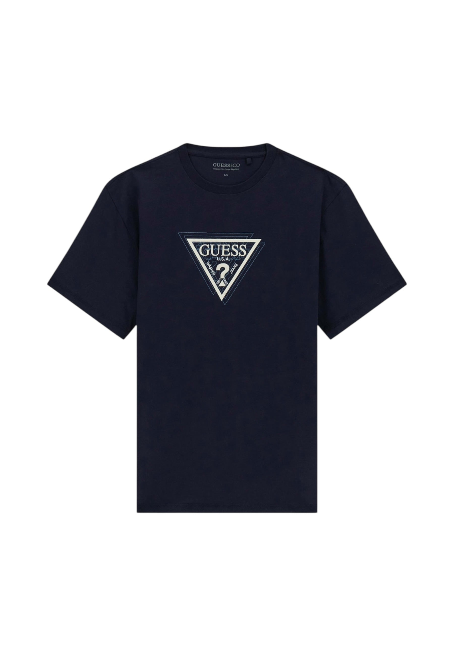 T-Shirt Manica Corta Uomo Guess  Terry Logo M6RI23K8FQ4