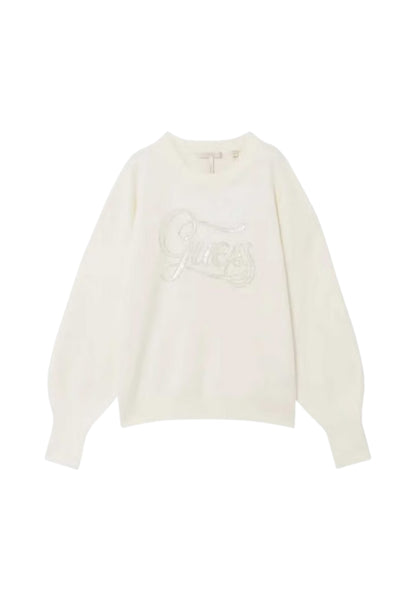 Maglione A Girocollo Donna Guess  Laura Logo W4BR07Z26I2