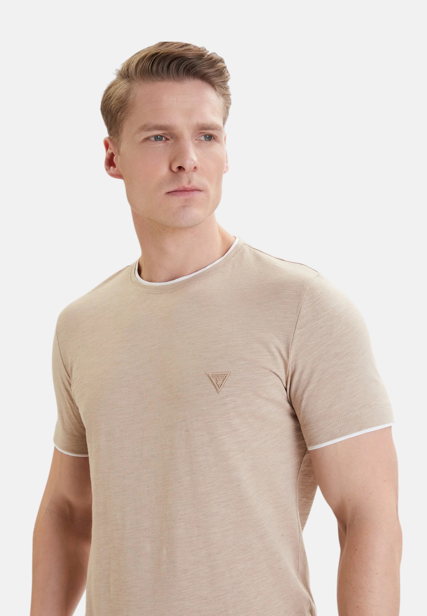 T-Shirt Manica Corta Uomo Guess  Double Layer F6GI06K6XN4