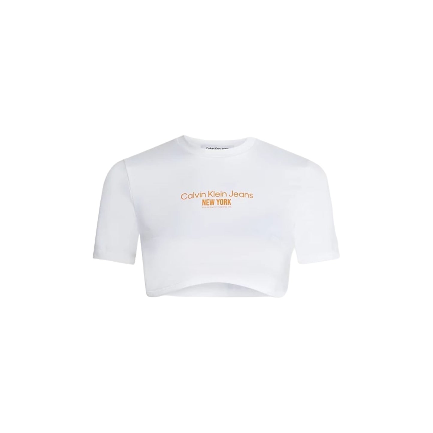 T-Shirt Manica Corta Donna Calvin klein Jeans Crop Underwire Seaming Bustier J20J221483