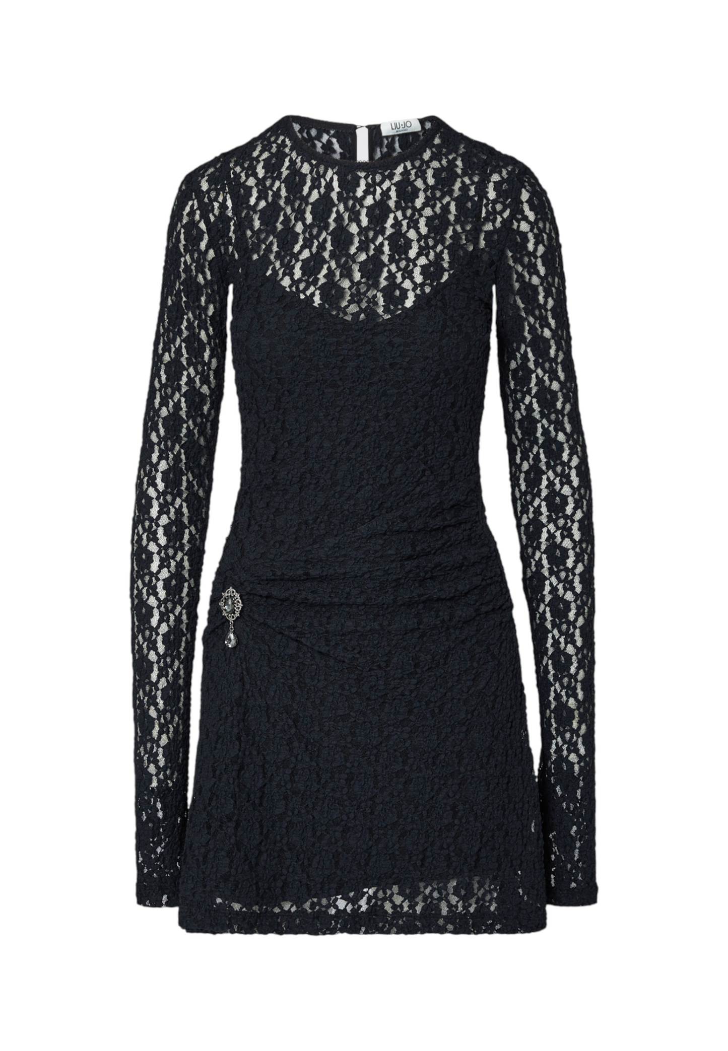 Vestito Corto Donna Liu Jo In Pizzo Stretch  WF6252J3975