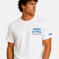 T-Shirt Manica Corta Uomo Mc2 Saint Barth Stampa/Ricamo Fronte E Retro Vado In Tour Portland PRL0002