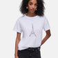 T-Shirt Manica Corta Donna Liu Jo Paris Ajour Eco Line WA6413JS904
