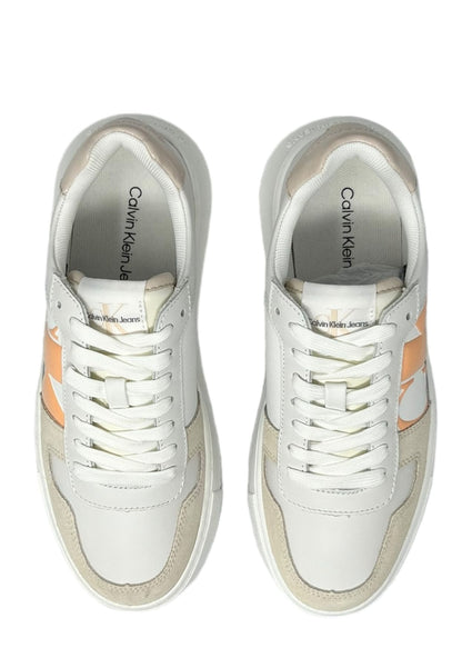 Sneakers Basse Donna Calvin klein Jeans  Chunky Cupsole Low Mix Nbs Dc YW0YW01415