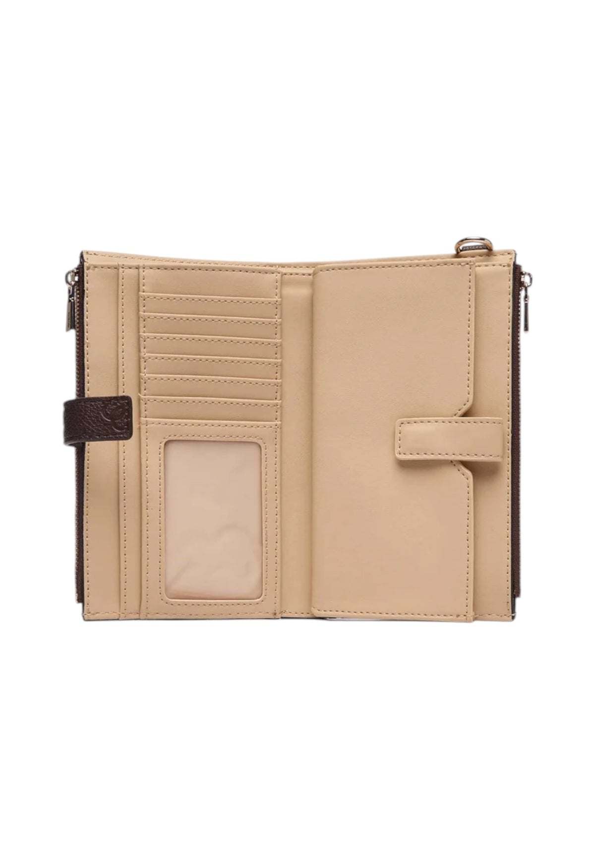 Portafoglio Con Zip Donna Guess Doppia Blake SWPD2222157