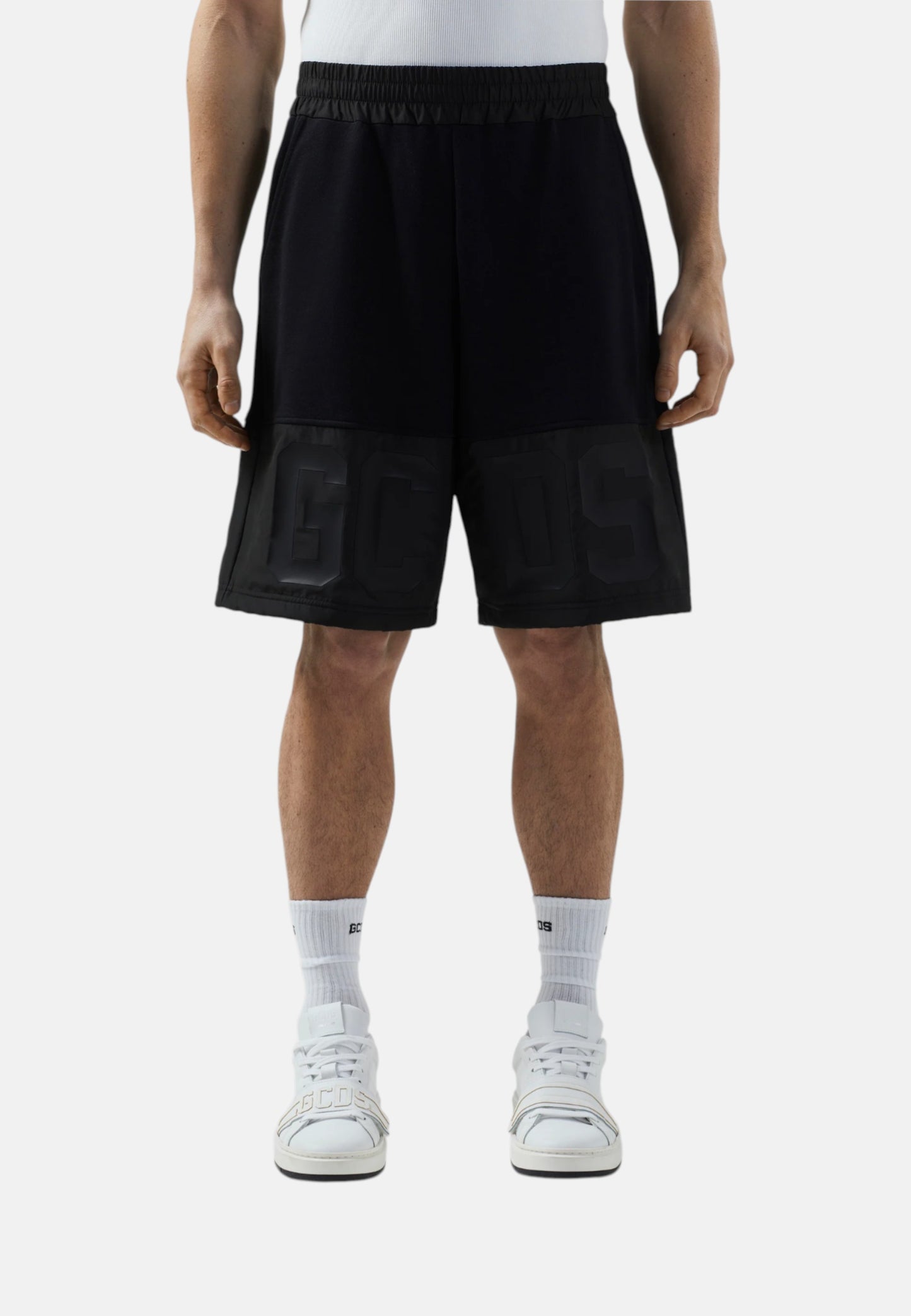 Pantaloncini  Uomo Gcds Relaxed Fit Band Logo Tonal Z0MLQL230F004