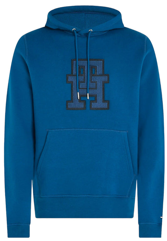 Felpa Con Cappuccio Uomo Tommy Hilfiger  Monogram Applique MW0MW32702