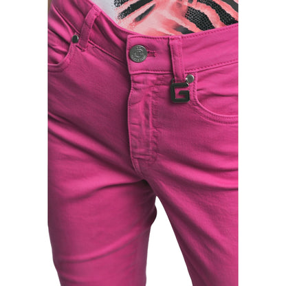 Jeans  Donna Gaelle  Mandy Skinny Carry Over Con Passante Logo GBDP17104