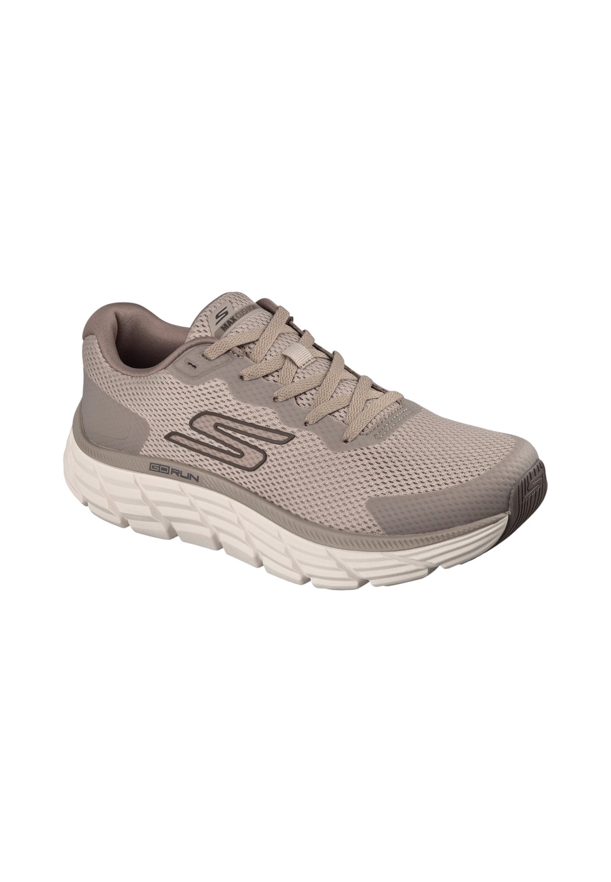 Sneakers Basse Uomo Skechers Max Cushioning, Air-Cooled Goga Mat, M-Strike, Soft Stride, Ultra Light, Mesh traspirante, Vegan, Lavabile in lavatrice, Differenziale 7 mm Max Flex - Maryn 221241