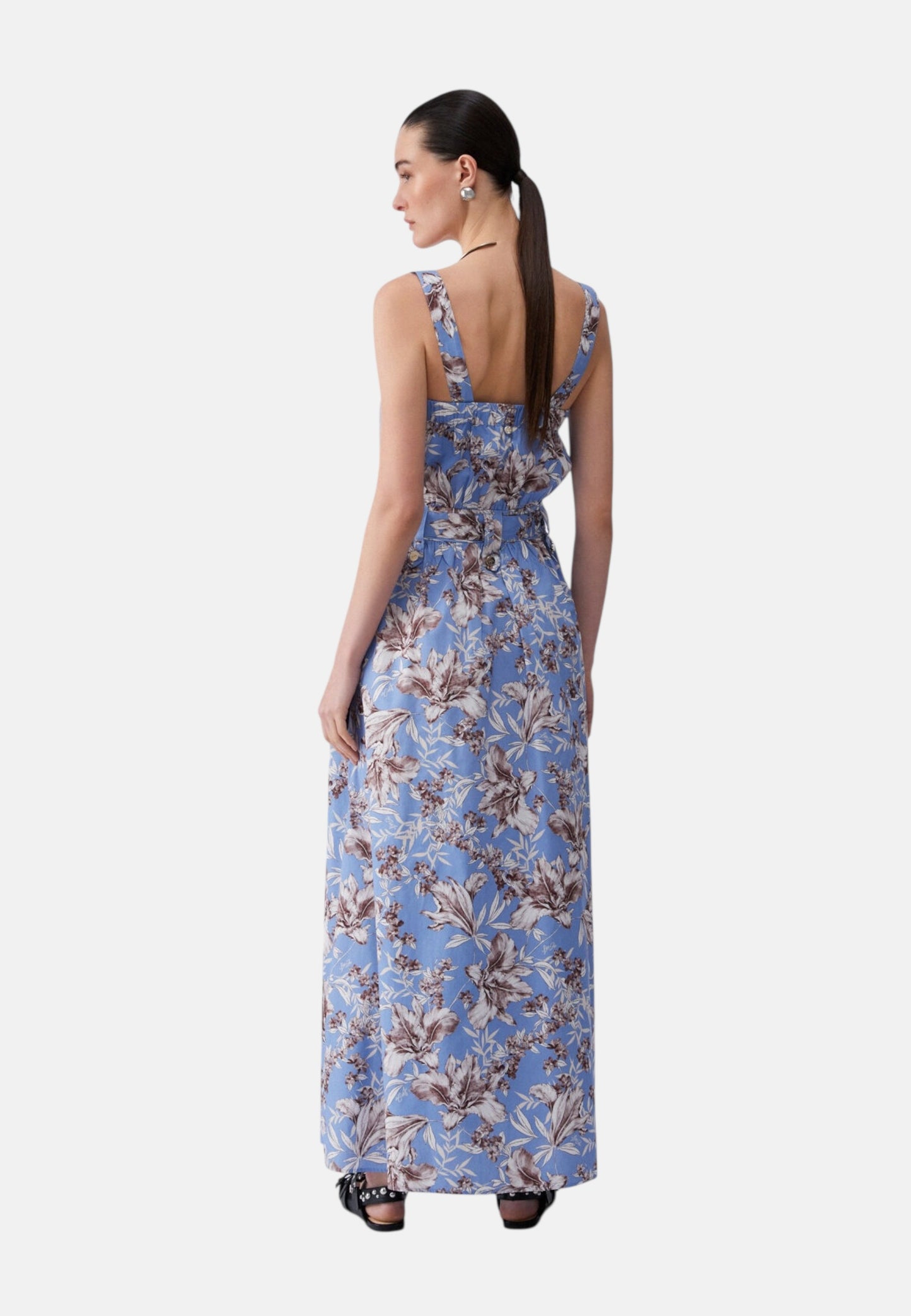 Vestito Lungo Donna Liu Jo In Popeline Linea 3.0 WA6312T4853