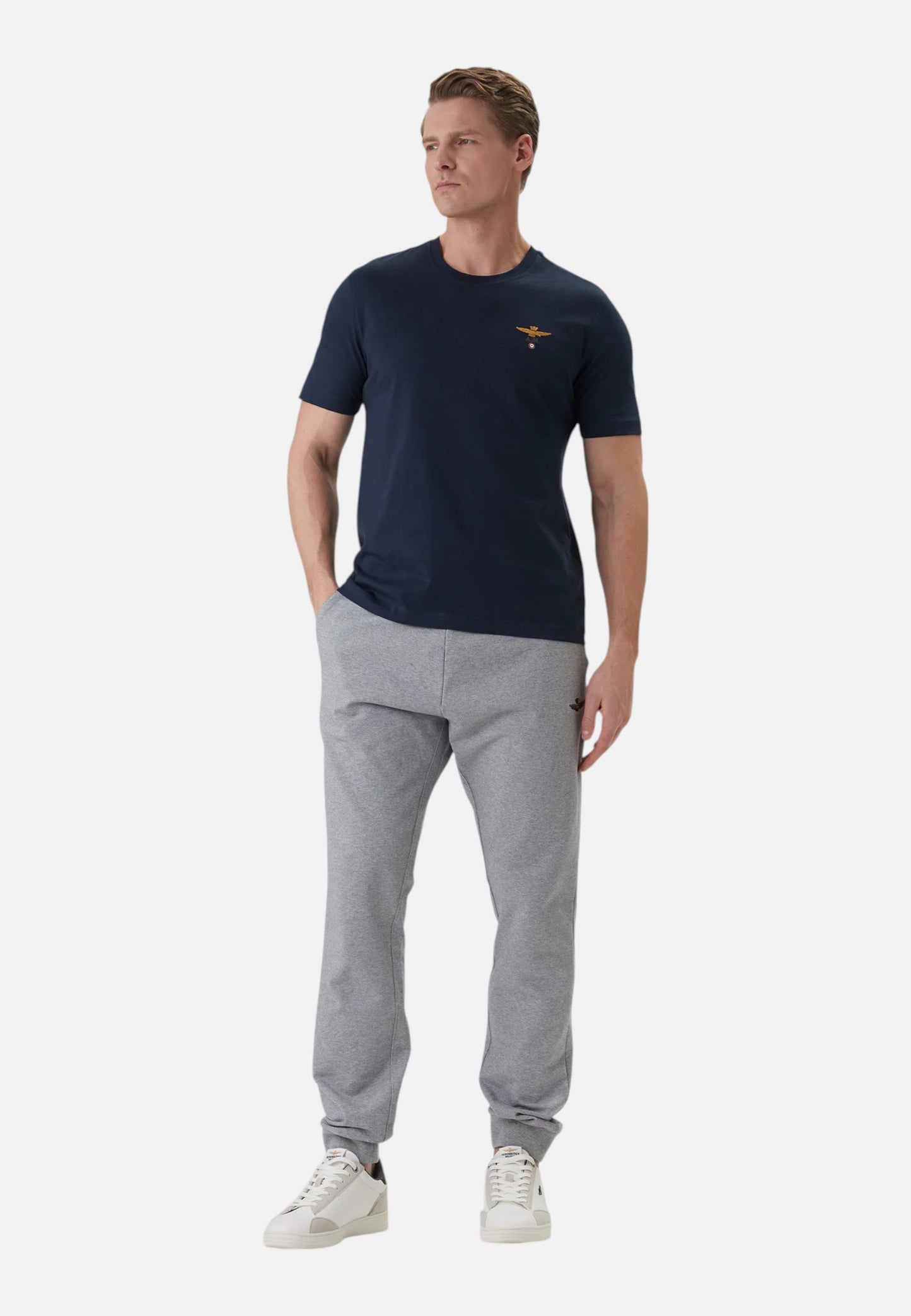 T-Shirt Manica Corta Uomo Aeronautica Militare Basic  261TS1580UJ00372
