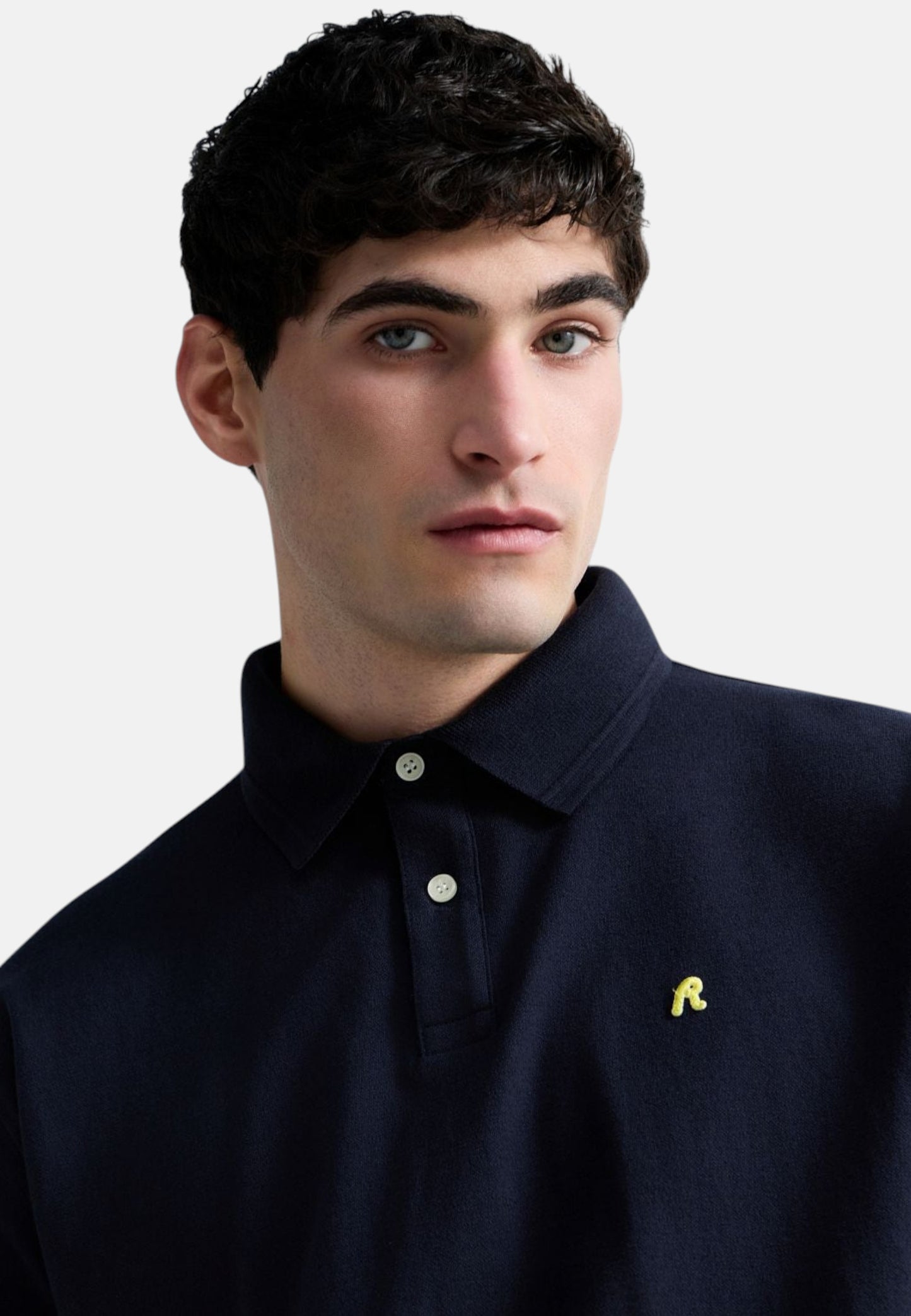Polo Manica Corta Uomo Replay In Piquet Stretch Con Ricamo R  M3431 .000.21868