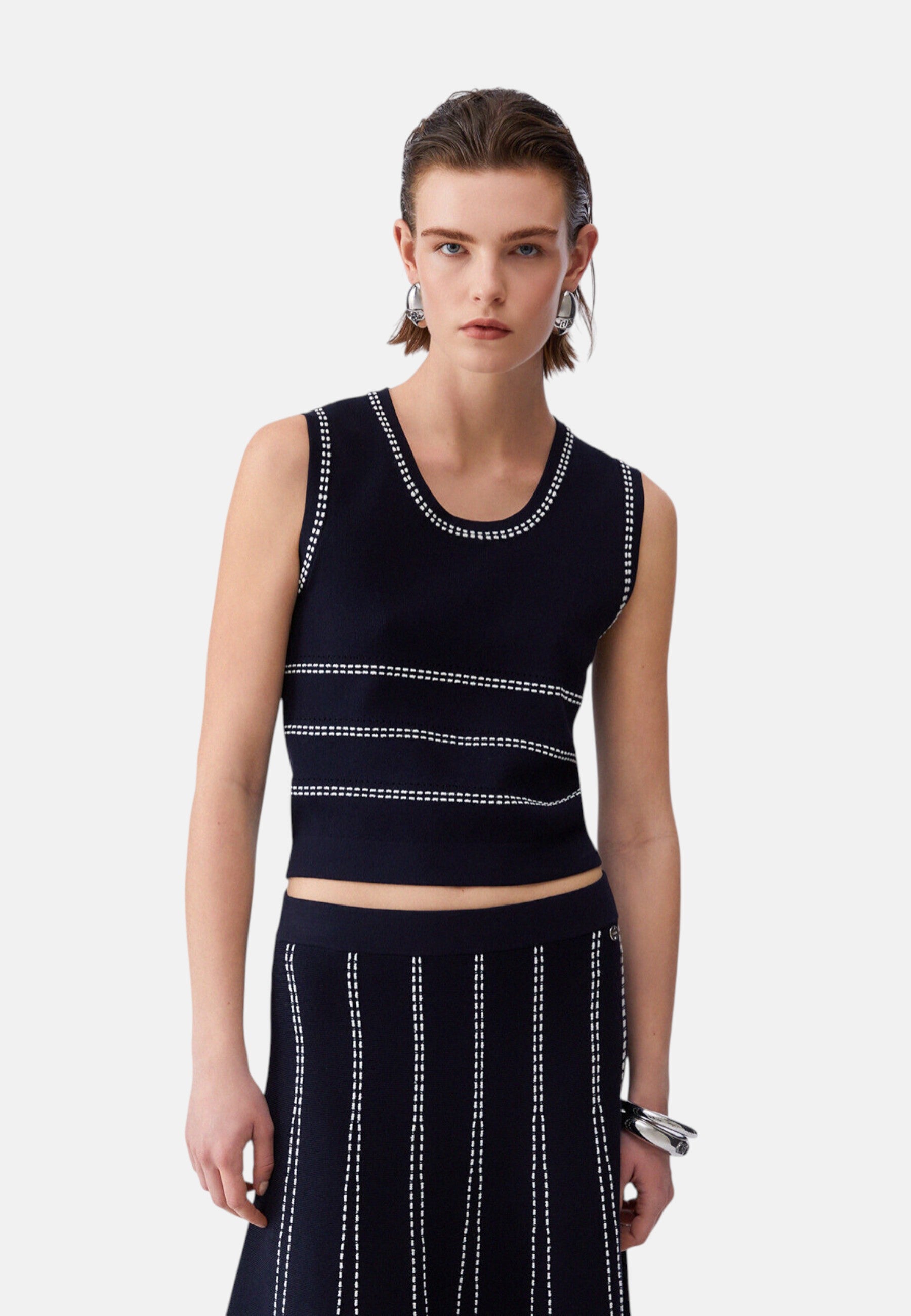 Top  Donna Liu Jo In Maglia  WA6146MA81R
