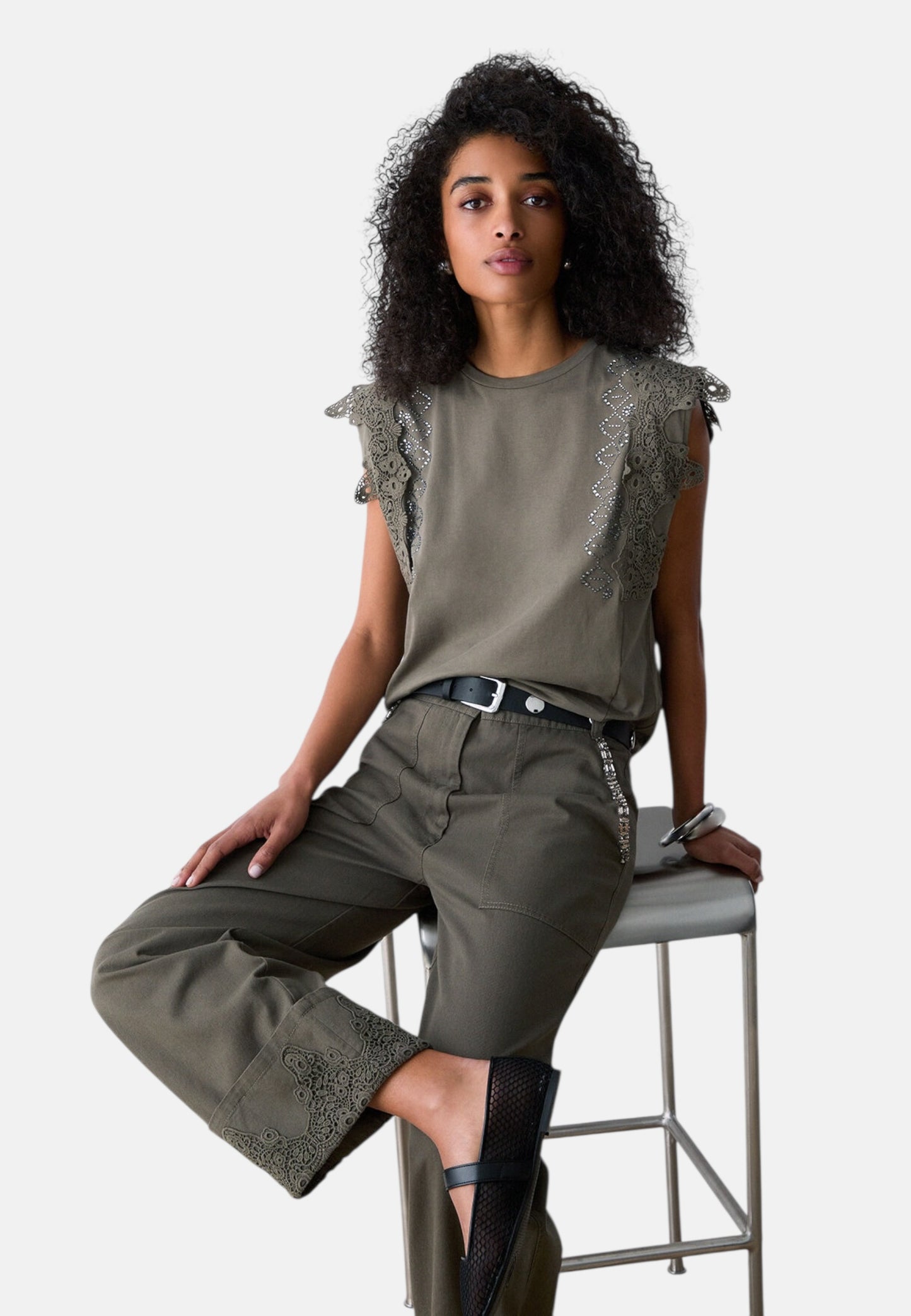 Pantaloni  Donna Liu Jo Tessuto Navetta  WA6296T433A