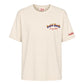 T-Shirt Manica Corta Uomo Mc2 Saint Barth Stampa/Ricamo Fronte E Retro Snoopy Waves Portland PRL0002