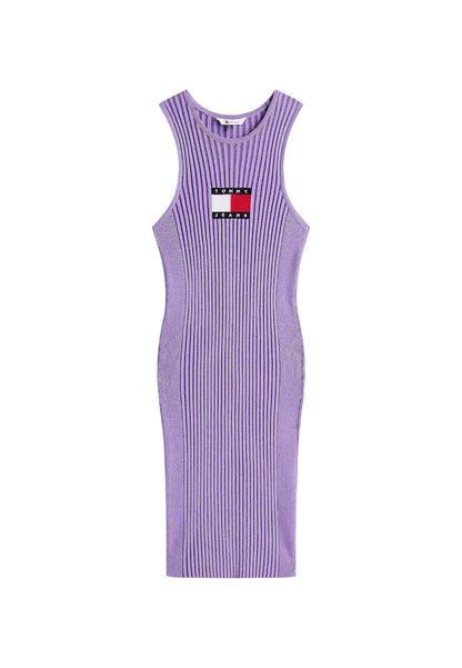 Vestito Corto Donna Tommy Jeans In Maglia Tjw Flag DW0DW20877