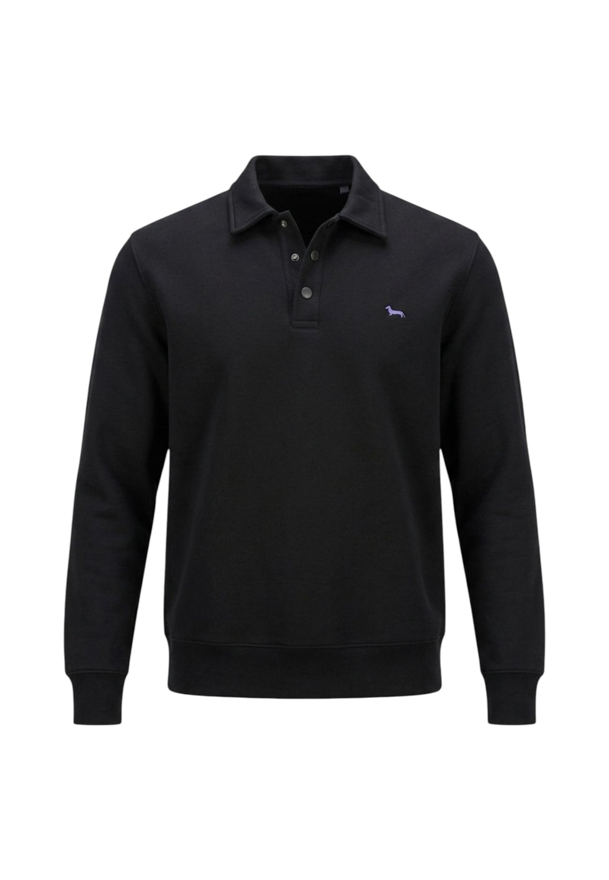 Polo Manica lunga Uomo Harmont & Blaine In felpa garzata di misto cotone, Chiusura con bottoni, Regular Fit, Logo Harmont & Blaine  FRR254021945