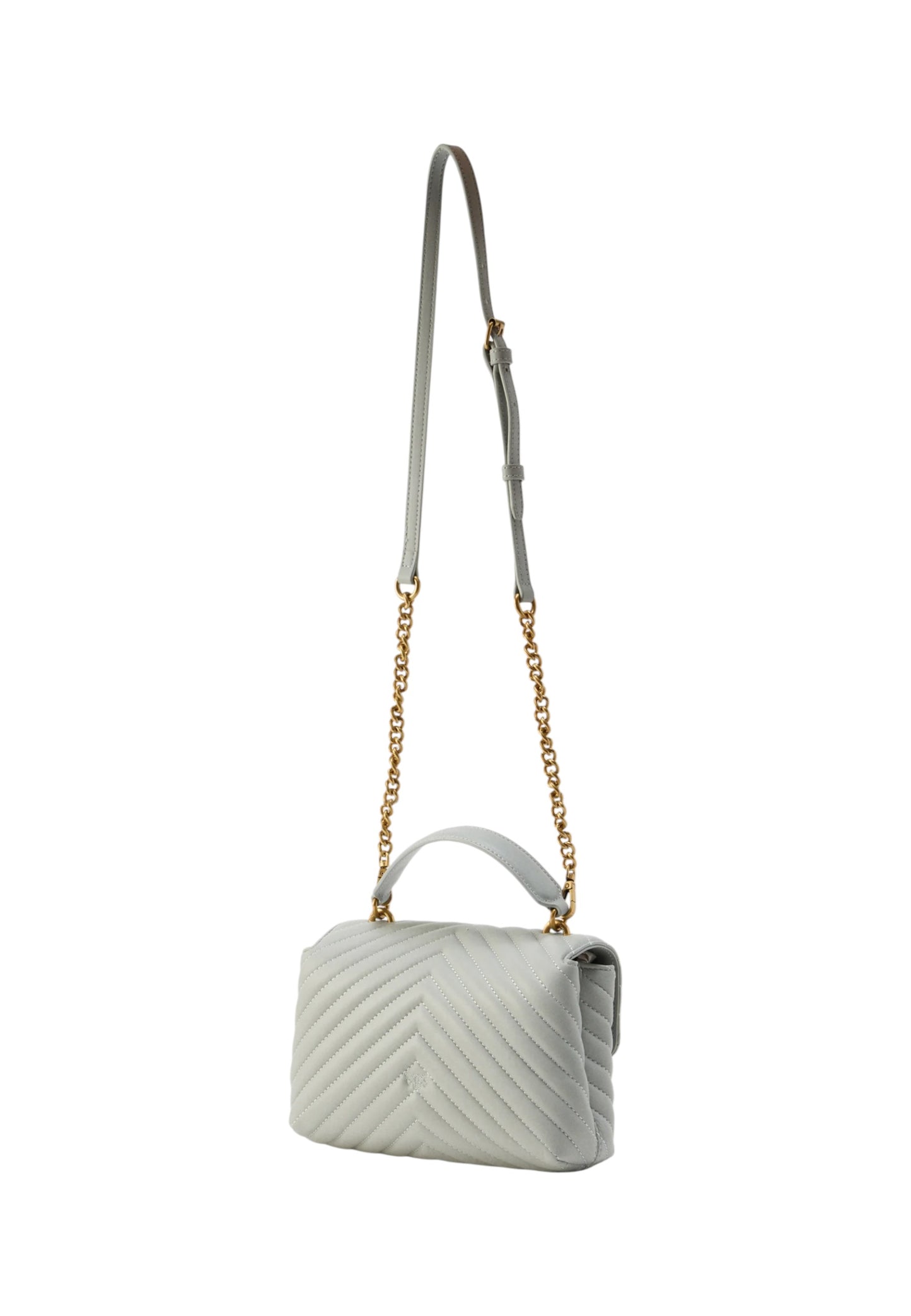 Borsa A Mano Donna Pinko Media Love Lady Puff Mini Chevron 100044A0GK