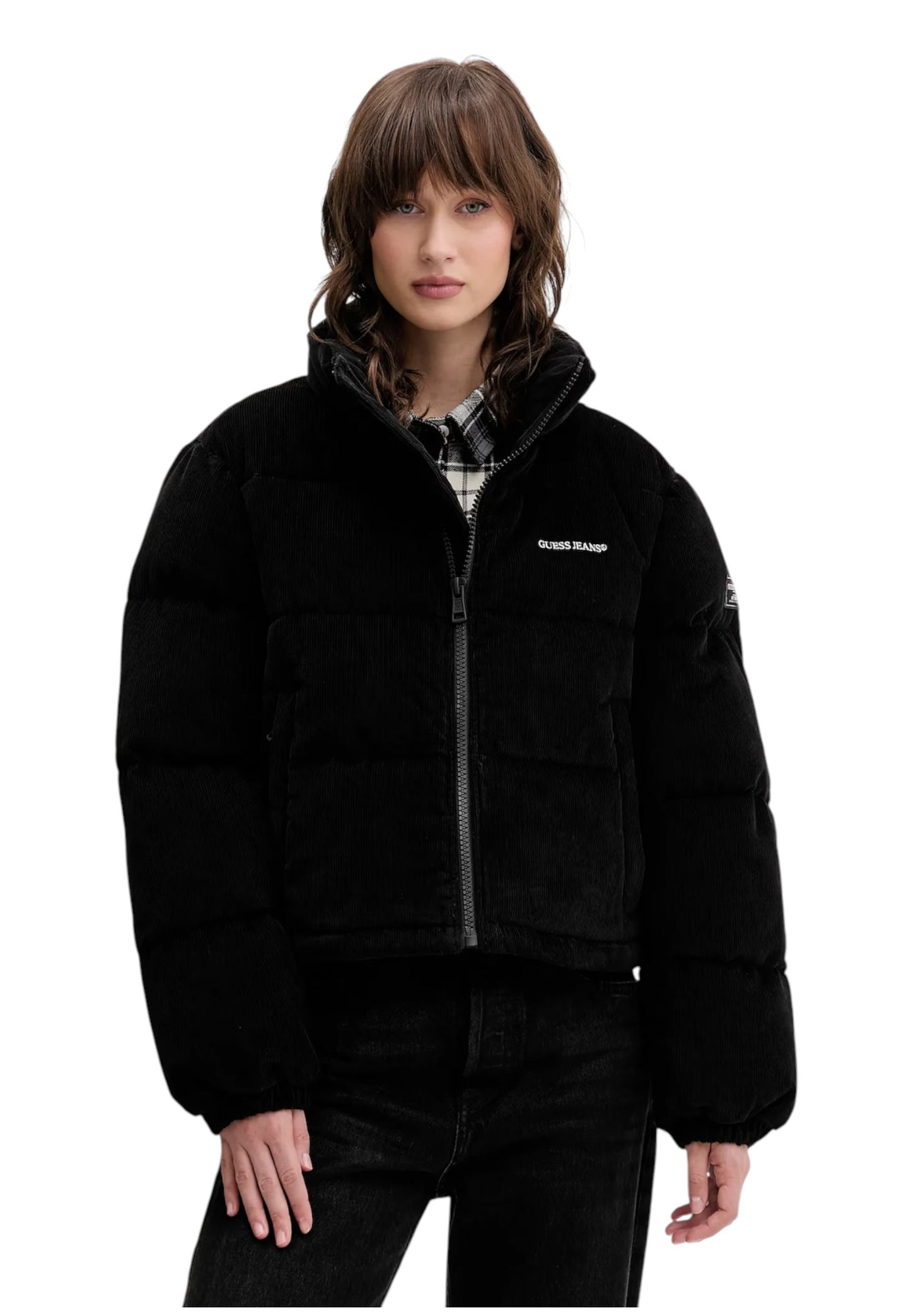 Piumino  Donna Guess Gj Cropped Puffer Gj Cropped Puffer W5BL17W2061