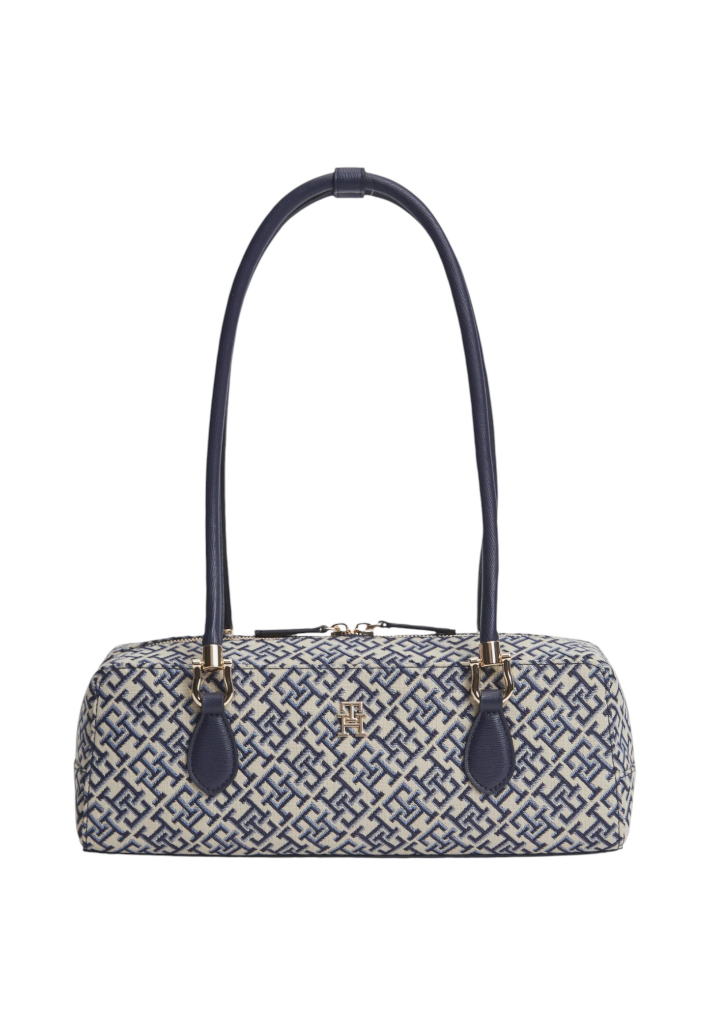 Borsa A Spalla Donna Tommy Hilfiger Shoulder Bag Jacquard Th Grace AW0AW18752