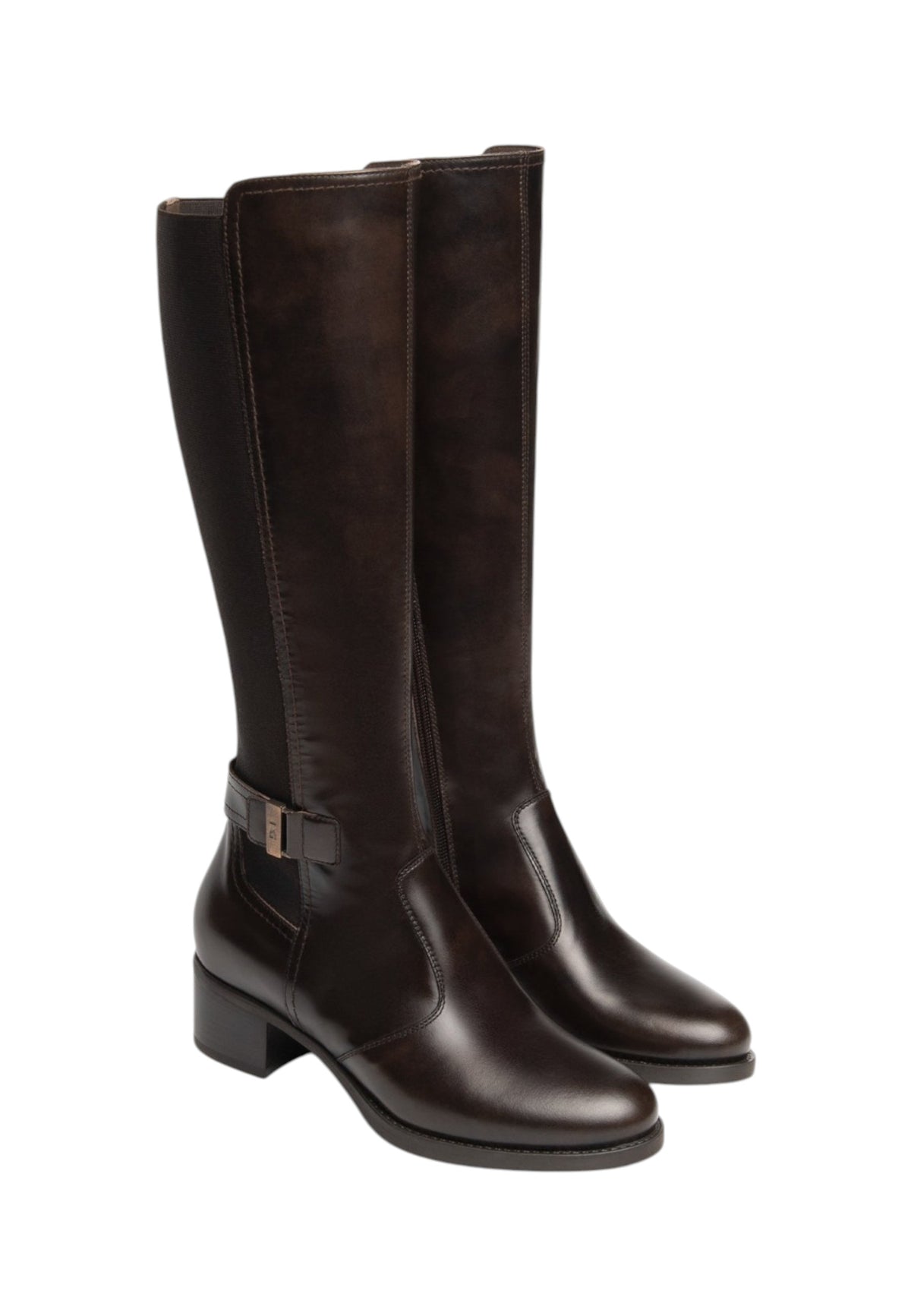 Stivali  Donna Nero Giardini  Manolete Elastico 85 Tr Brescia 894 T.Mor I617901D