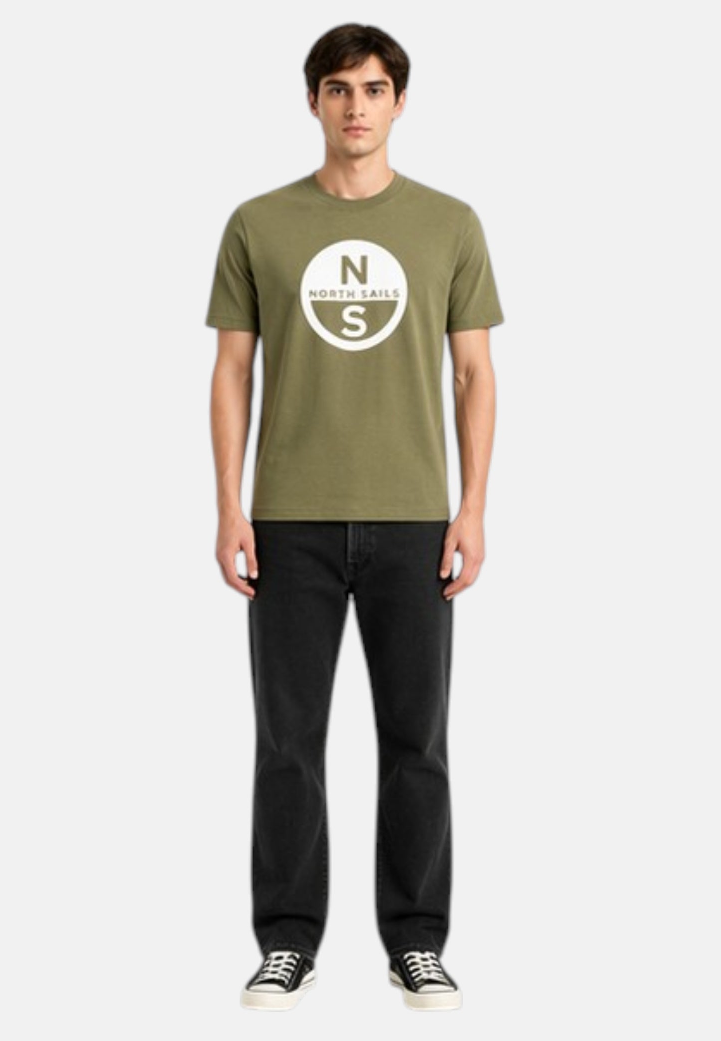 T-Shirt Manica Corta Uomo North Sails Con Stampa  693146