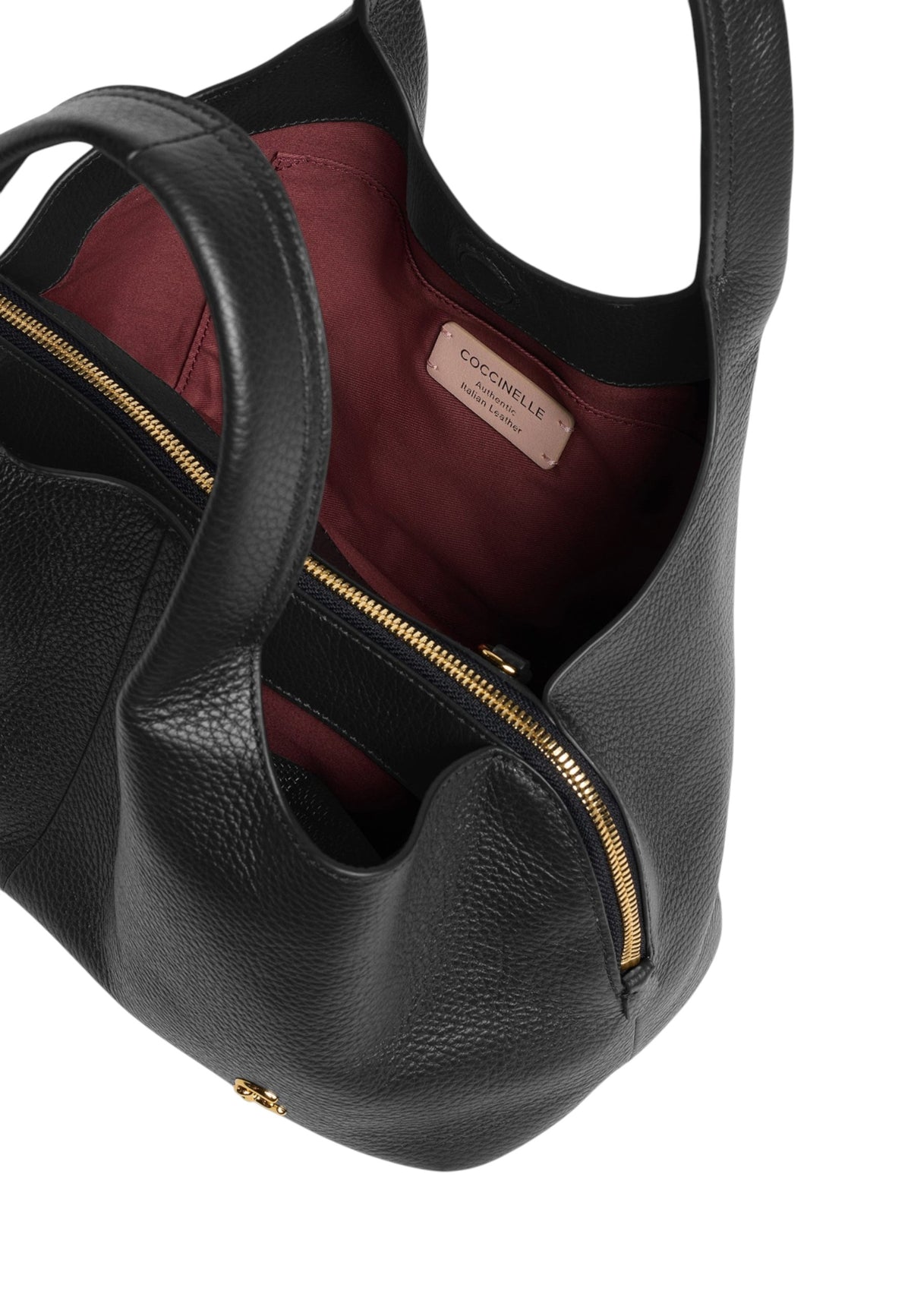 Borsa A Mano Donna Coccinelle Pelle con grana Nell E1VOF180101