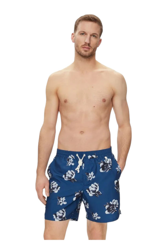 Costume da bagno Short Uomo Guess Swimtrunk Medium Flower Aop F4GT11WG2D2