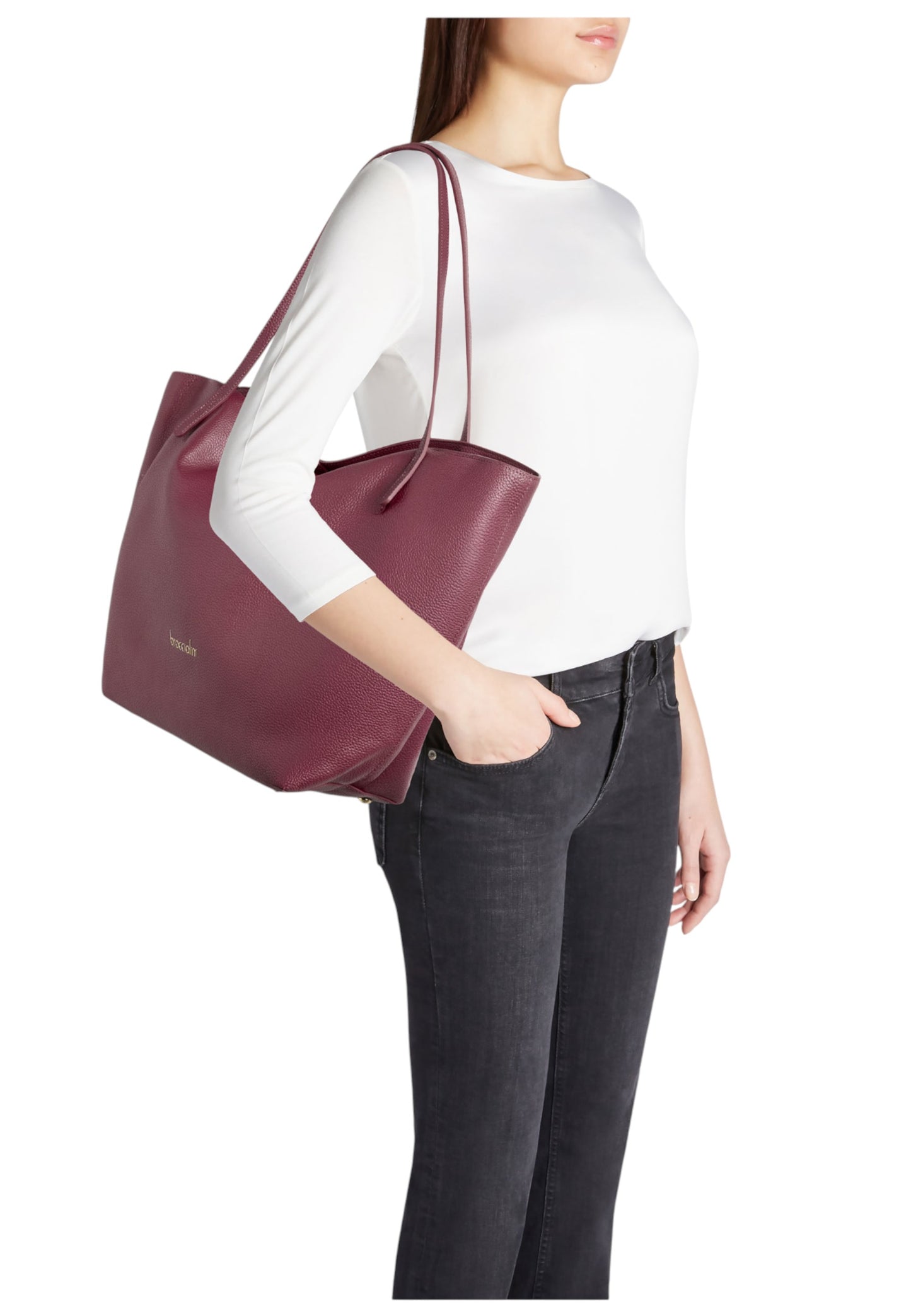 Borsa A Spalla Donna Braccialini Shopping Ariel B18699PP