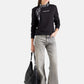 Felpa A Girocollo Donna Guess  Gj Logo Emb W6RQ30K68I4
