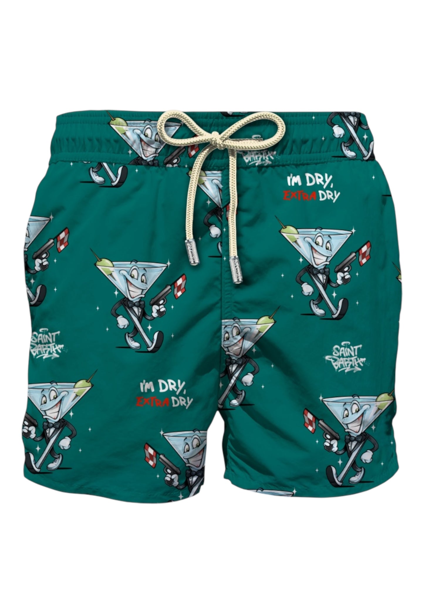 Costume da bagno Short Uomo Mc2 Saint Barth Cpt Dry Cocktail Lighting LIG0001