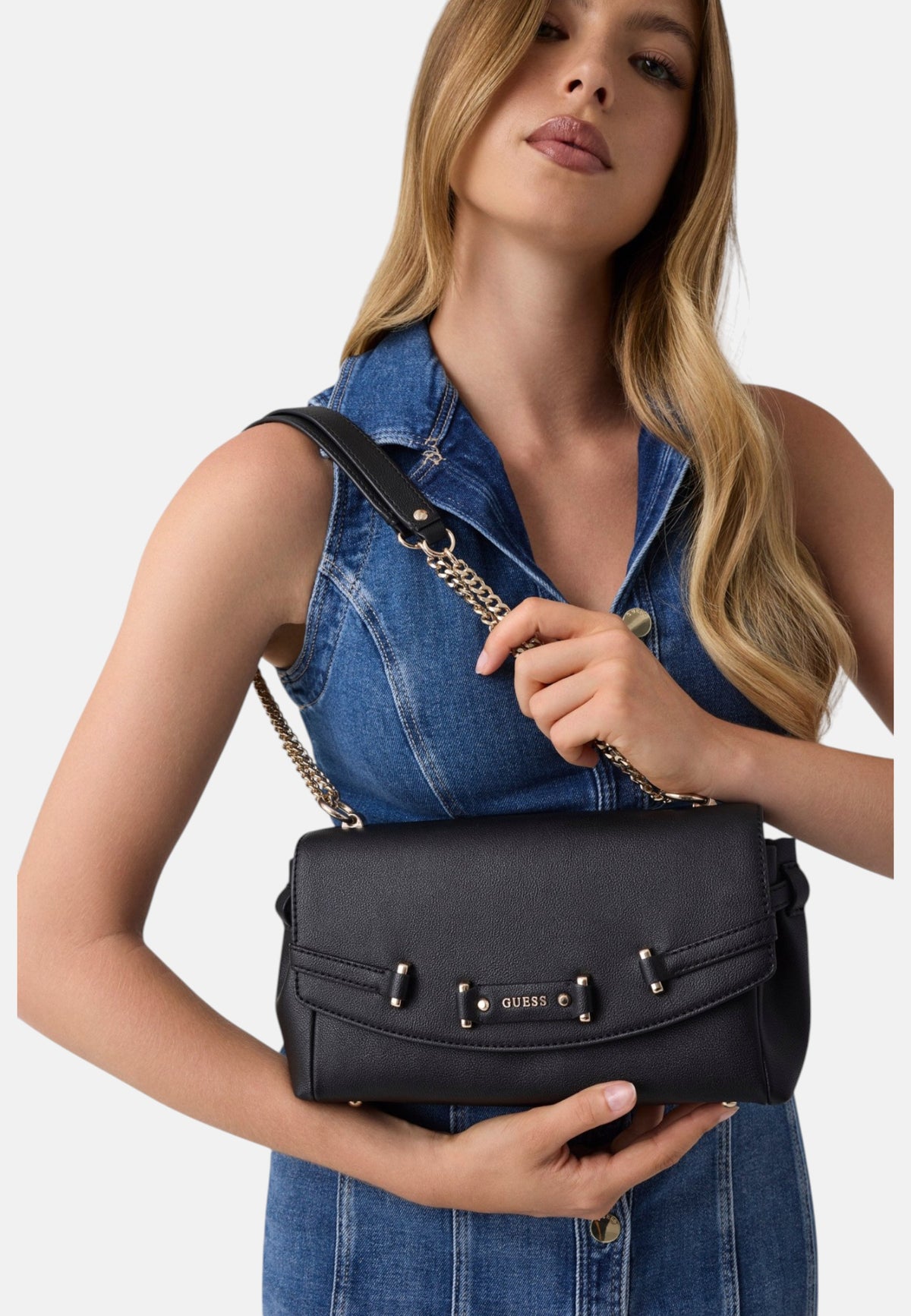 Borsa A Tracolla Donna Guess Convertible Xbody Flap Dorothy HWBG2231210