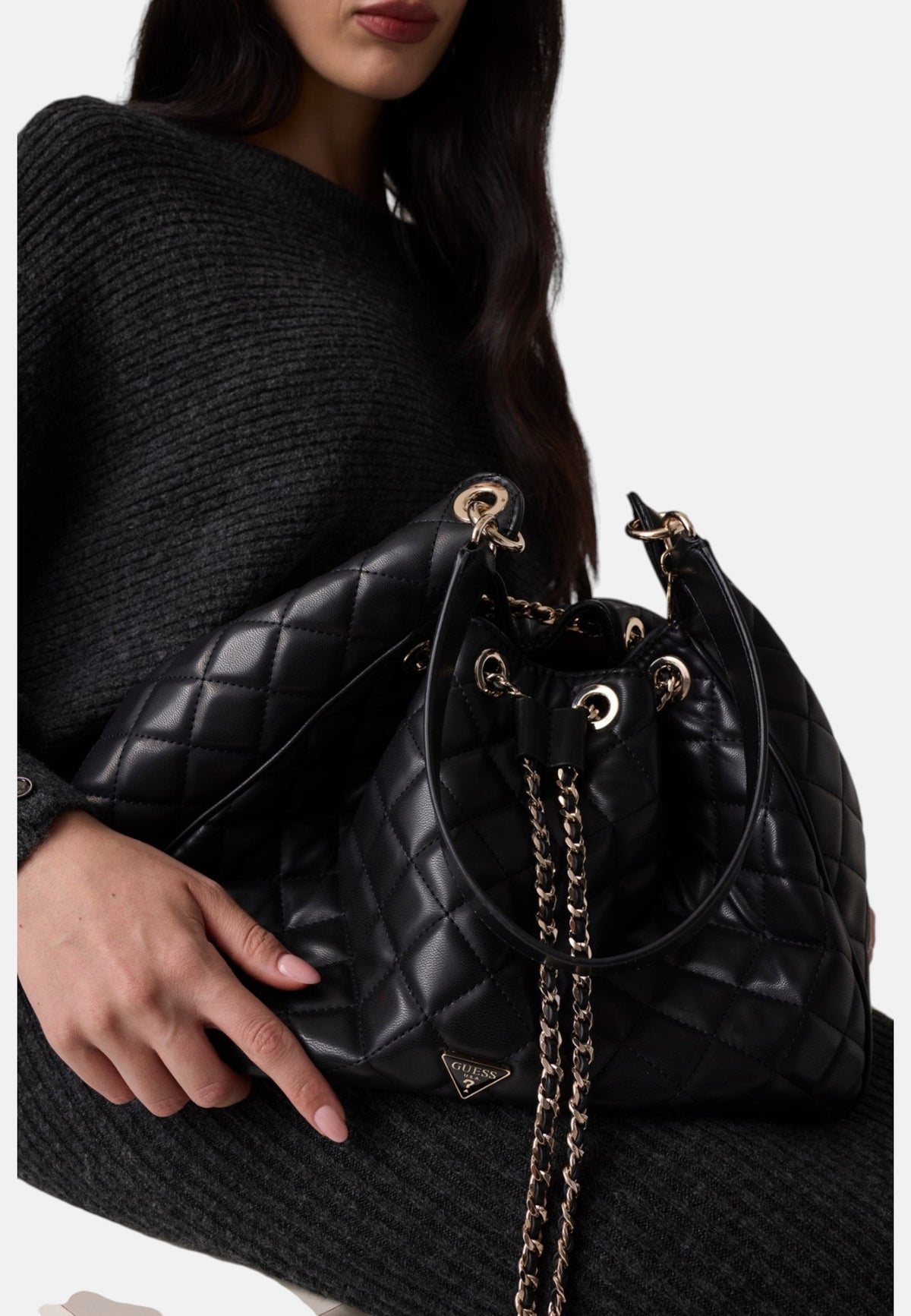 Borsa A Spalla Donna Guess Hobo Juliet HWQG2456010