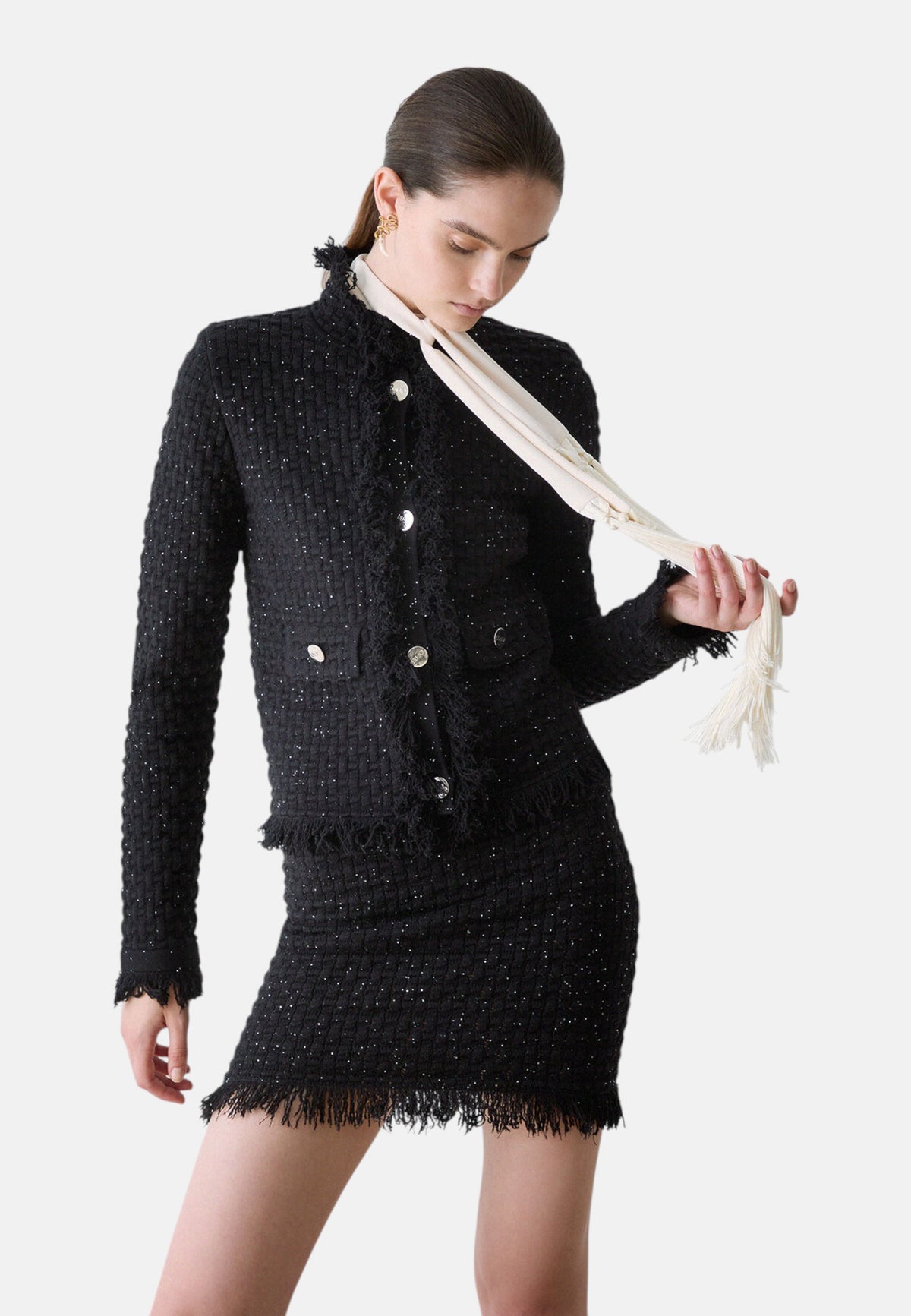 Giacca Blazer Donna Liu Jo In Maglia, Fitted  CF6154MS052