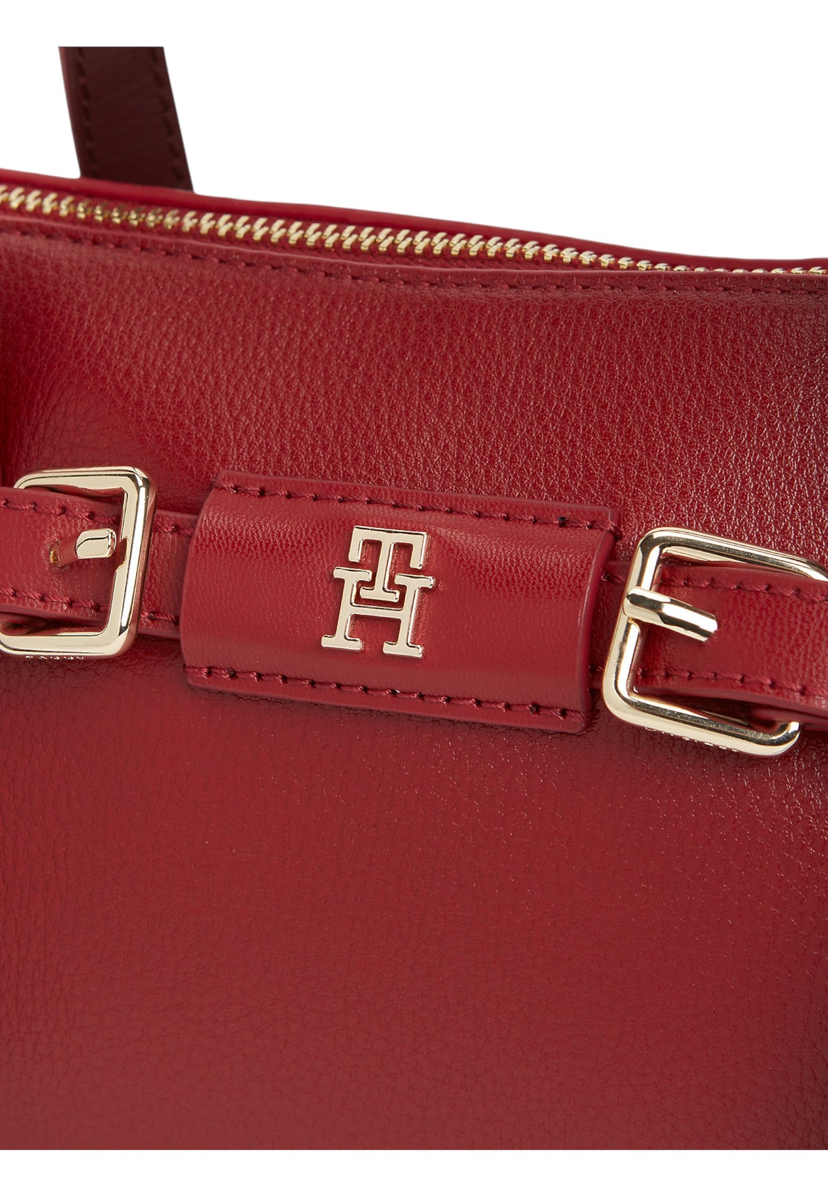 Borsa A Spalla Donna Tommy Hilfiger Mini Tote Th Buckle AW0AW19034