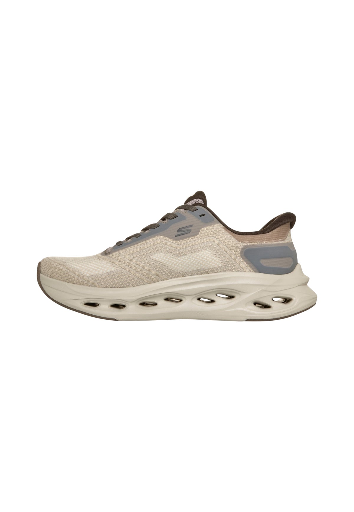 Sneakers Basse Uomo Skechers Hands Free Slip-ins, Max Cushioning, Air-Cooled Goga Mat, Ultra Go, Glide-Step, Heel Pillow, Soft Stride, Natural Rocker Technology, Suola Goodyear, Vegan, Lavabile in lavatrice Max Cushioning Glide-Step 220415