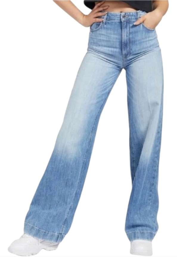 Jeans Wide Leg Donna Guess  Super W1GA09D4CV2