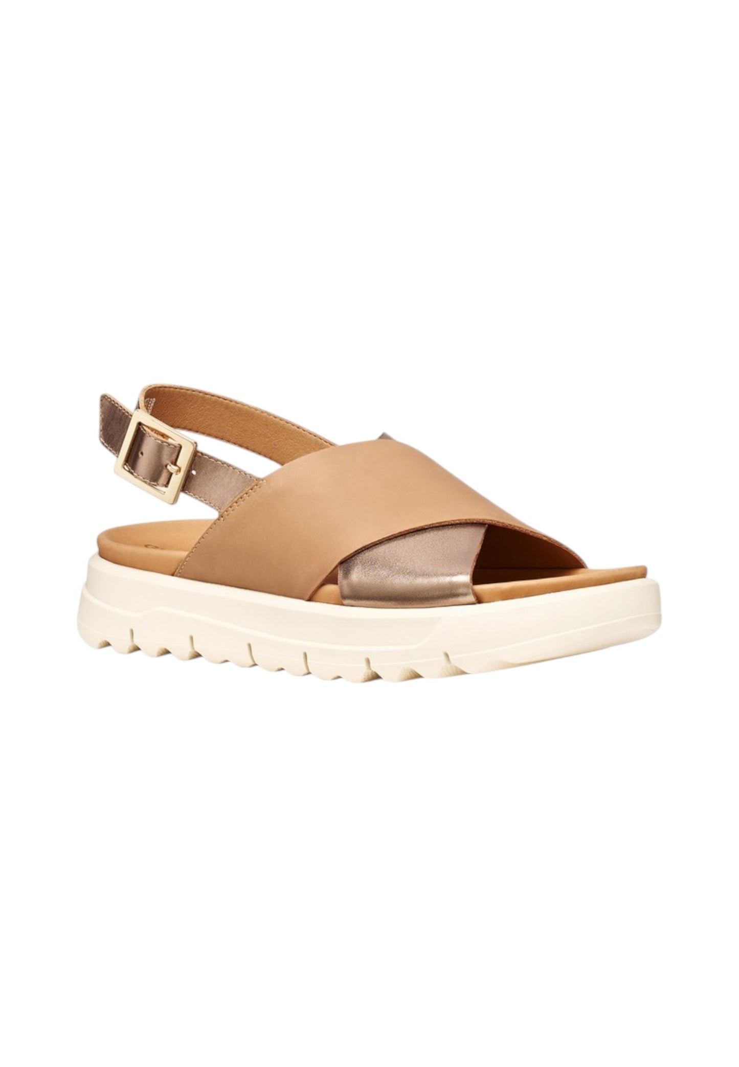 Sandali Bassi Donna Geox A Fascie Incrociate Xan2.1S D45SZE043CF